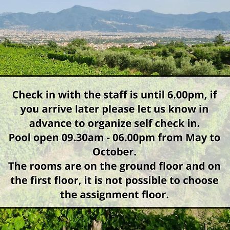 Vesuvio Inn Bed & Wine Experience Boscotrecase Bagian luar foto